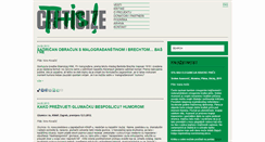 Desktop Screenshot of criticizethis.org